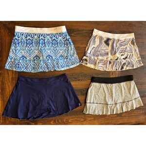 Sofibella Athletic Skirt Bundle 4 Skorts Tennis Preppy Pickleball Golf Size XL